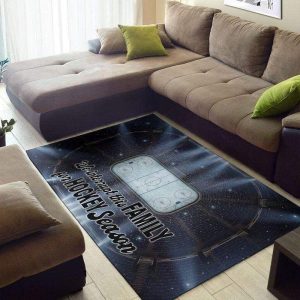 We Interrupt This Family For A Hockey Season Decor Rug