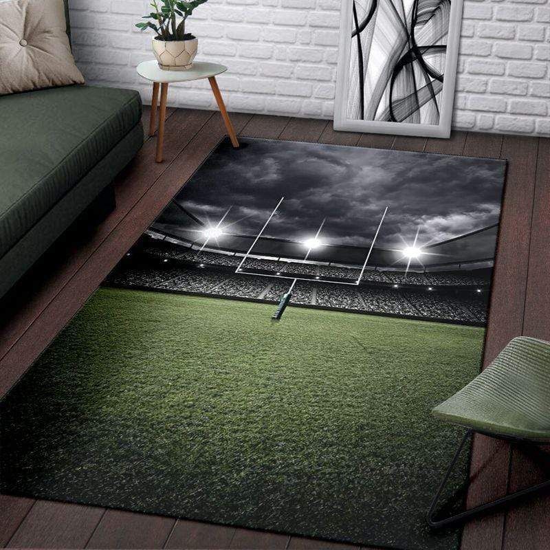 Touchdown Football Goal Decor Rug - Image 3