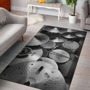 1633514890a3131c474f.jpeg Simple B&W Drum Decor Rug