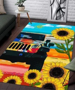 Sunflower Decor Rug