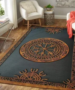 Viking Norse Mythology Metal Decor Rug